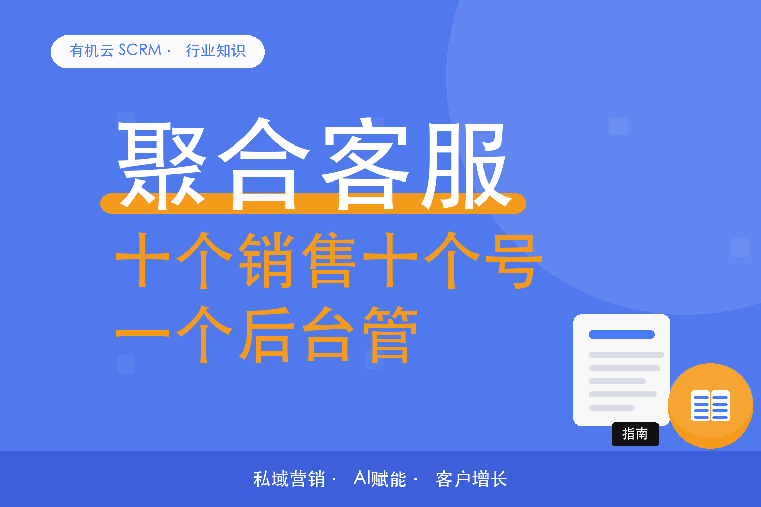 有机云｜十几个销售各管一个企微号：统一管理的三层配置 配图